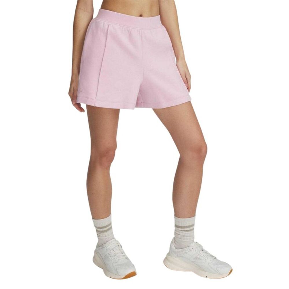 Under Armour Womens/Ladies Fleece Shorts / Pink